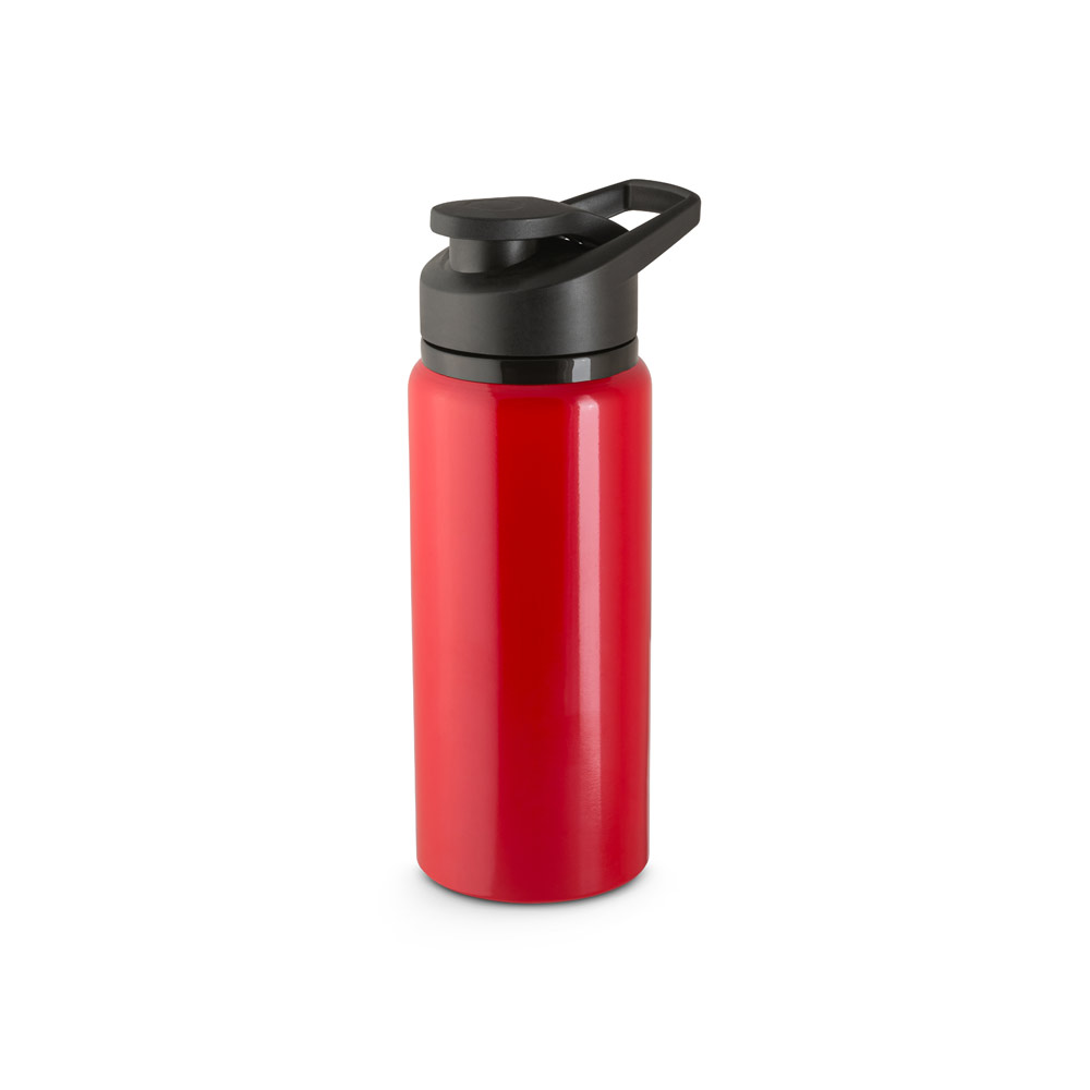 SHAWN. Squeeze esportiva em alumínio 90% reciclado com parede simples (660 mL)