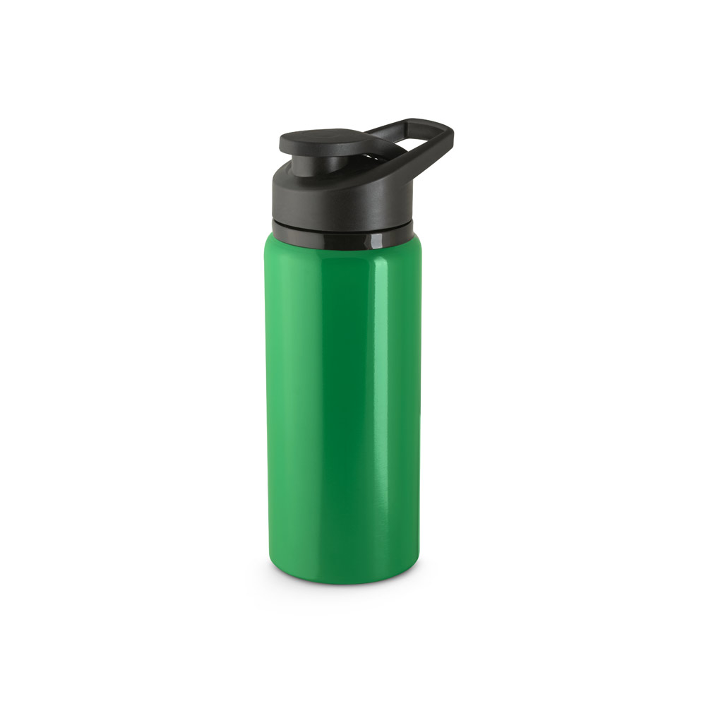SHAWN. Squeeze esportiva em alumínio 90% reciclado com parede simples (660 mL)