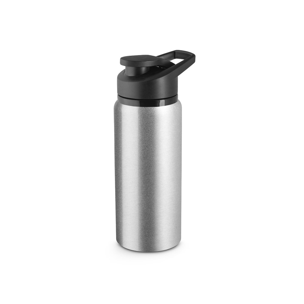 SHAWN. Squeeze esportiva em alumínio 90% reciclado com parede simples (660 mL)