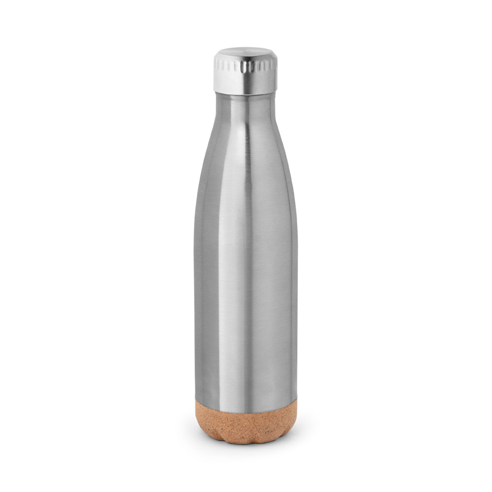 SOLBERG. Garrafa térmica em aço inox de parede dupla isolada a vácuo (560 mL)