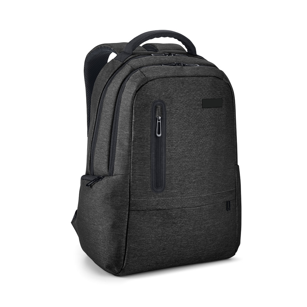 SPACIO. Mochila para notebook (17'') em Nylon 2Tone impermeável com dois compartimentos forrados e almofadados (20 L)