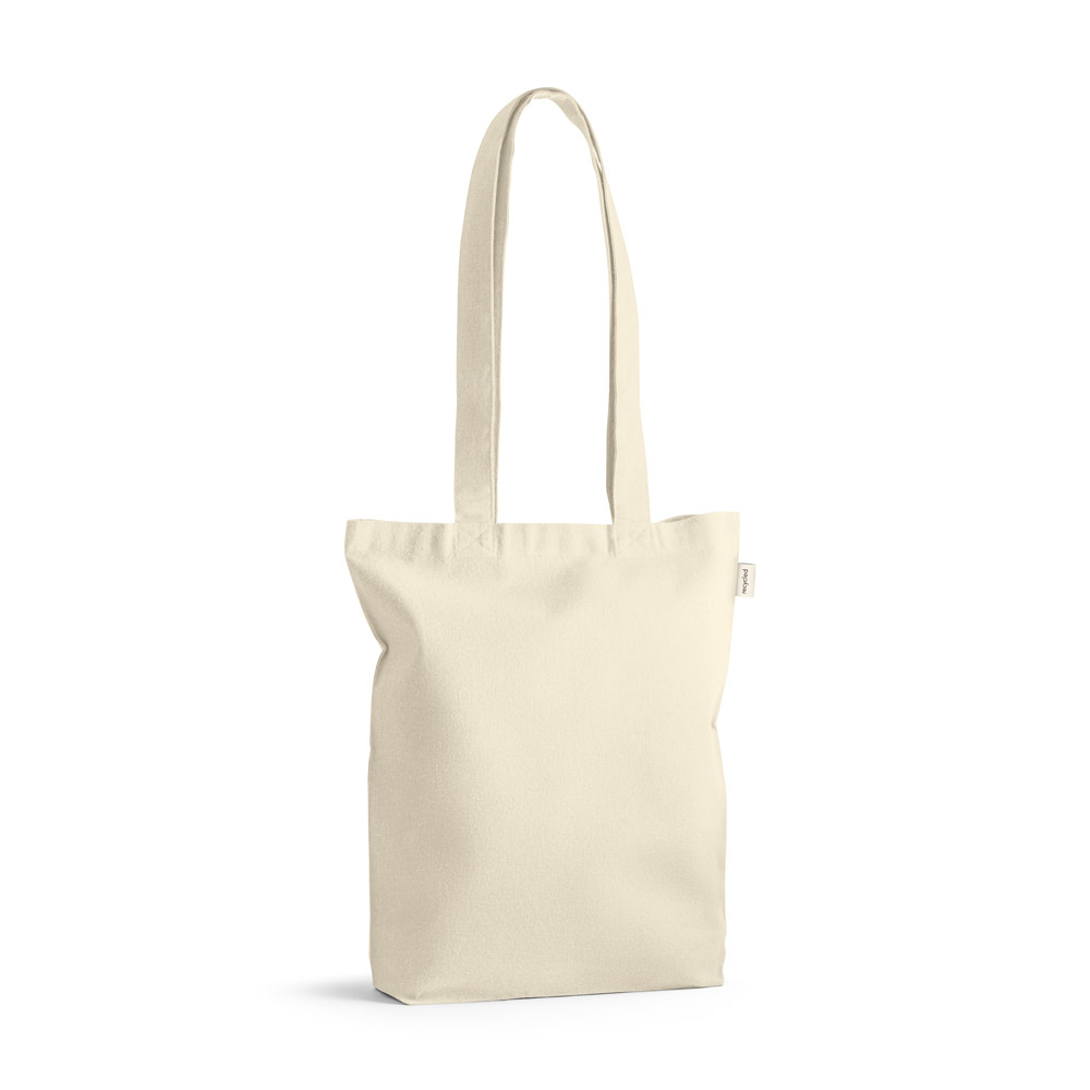 VALÊNCIA. Sacola em 100% algodão reciclado (140 g/m²)