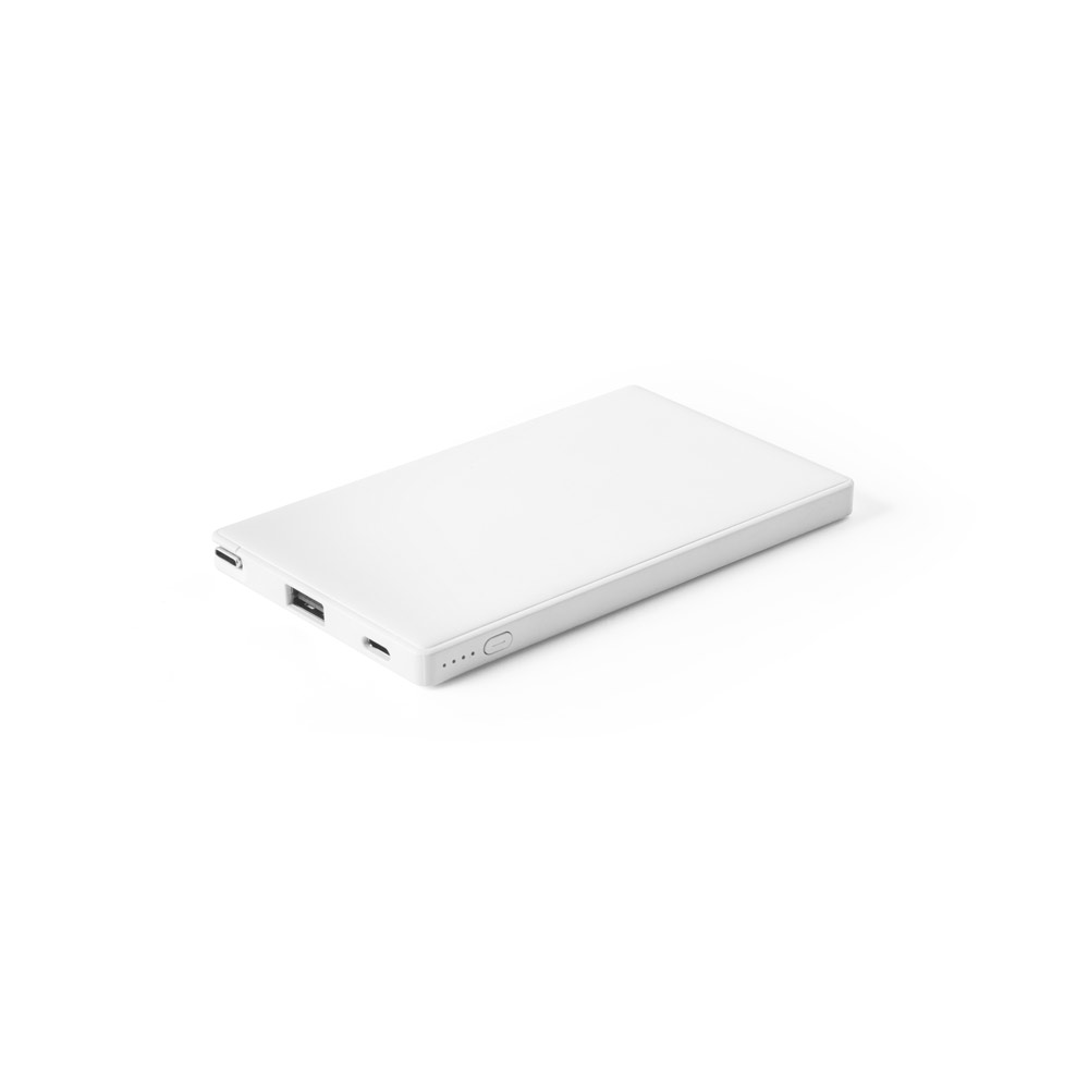 WIGNER. Bateria portátil em ABS 100% reciclado (4'000 mAh)
