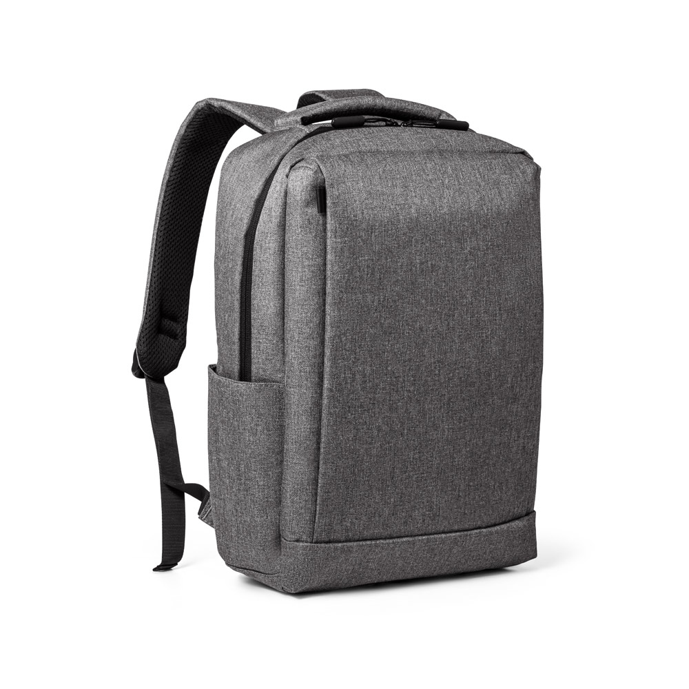 WLLINGTON. Mochila para notebook (15'6") com 2 divisórias almofadadas, em 300D de alta densidade (14 L)