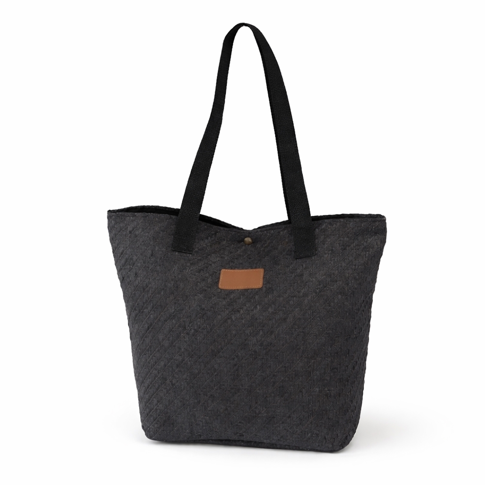 BOLSA PALHA TRANÇADA