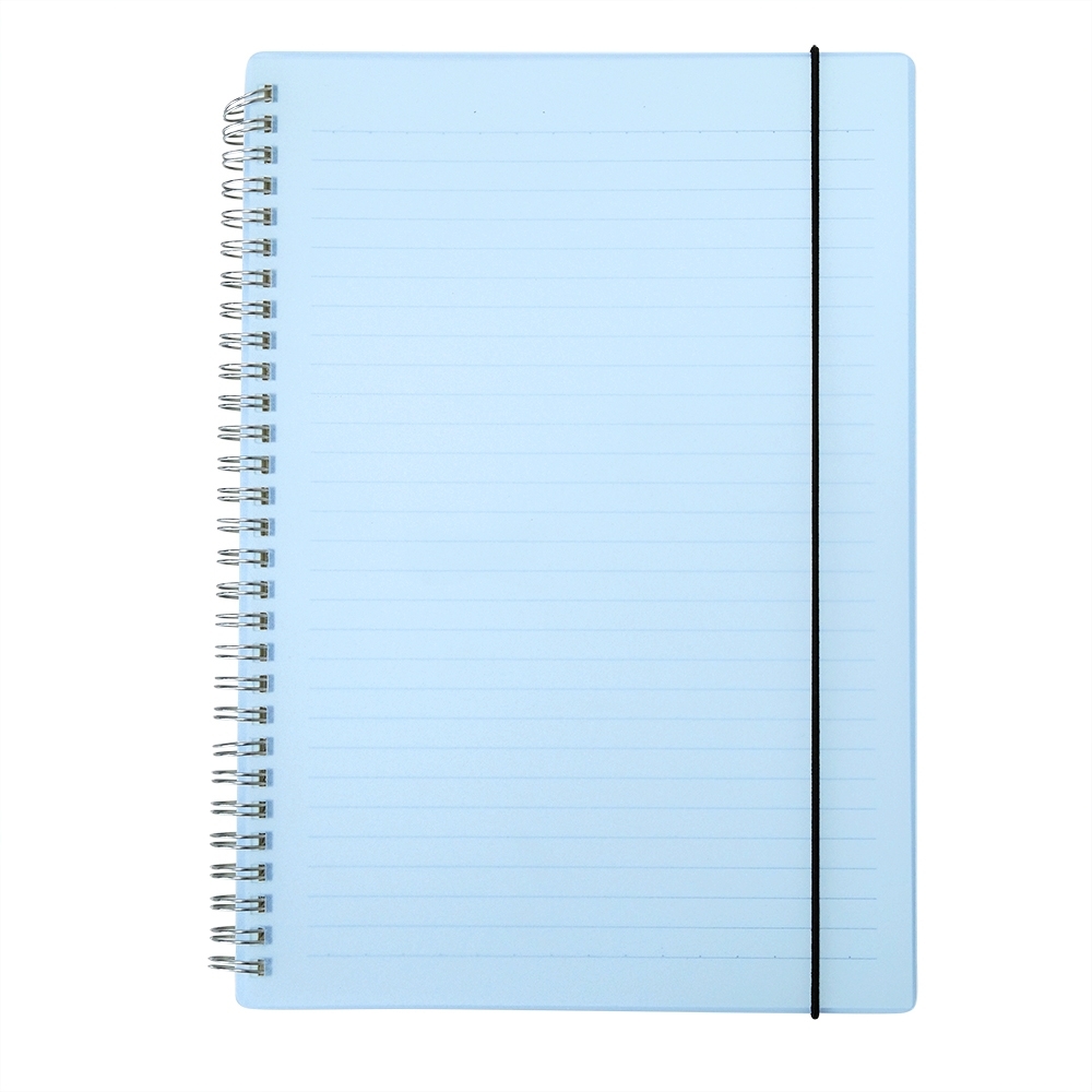 CADERNO B5 PLÁSTICO