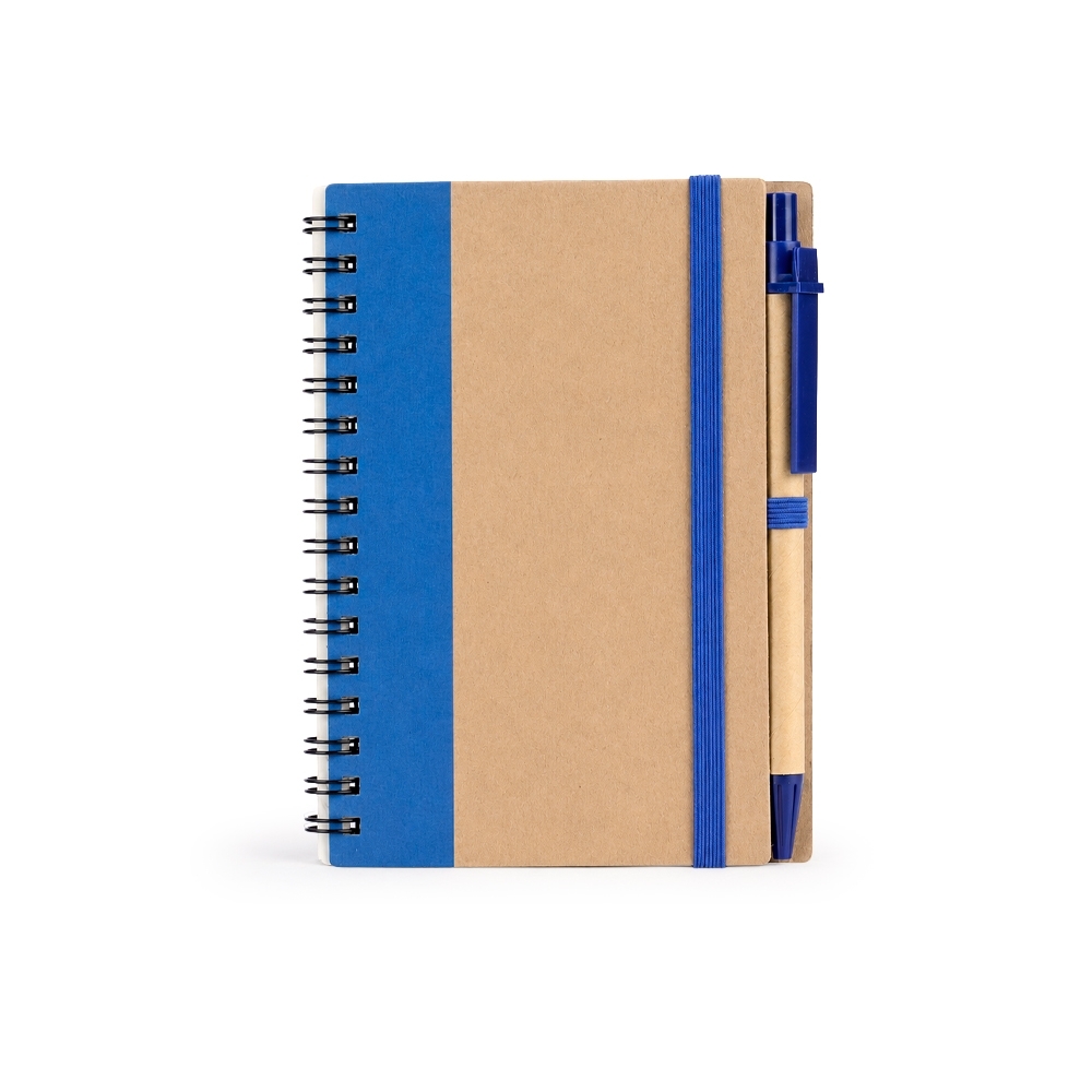 CADERNO ECOLÓGICO COM CANETA