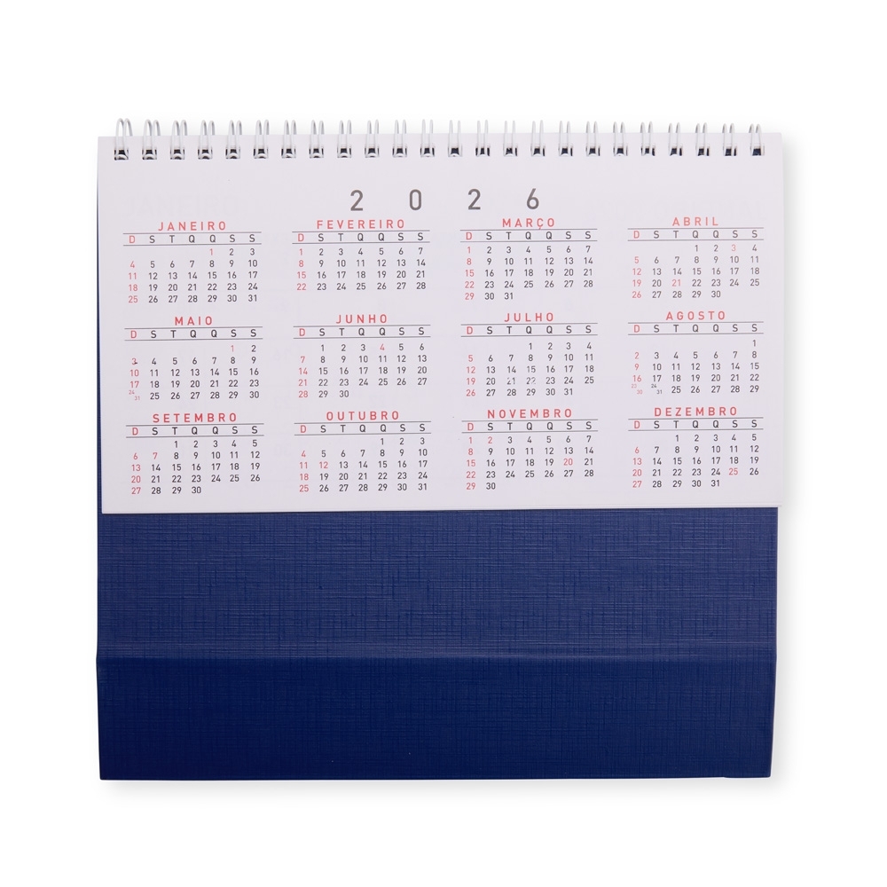 CALENDÁRIO DE MESA 2027