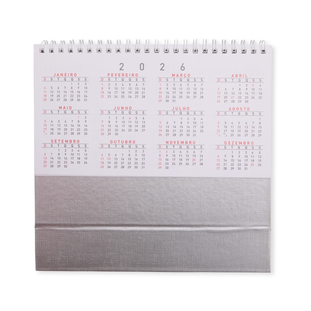 CALENDÁRIO DE MESA 2027