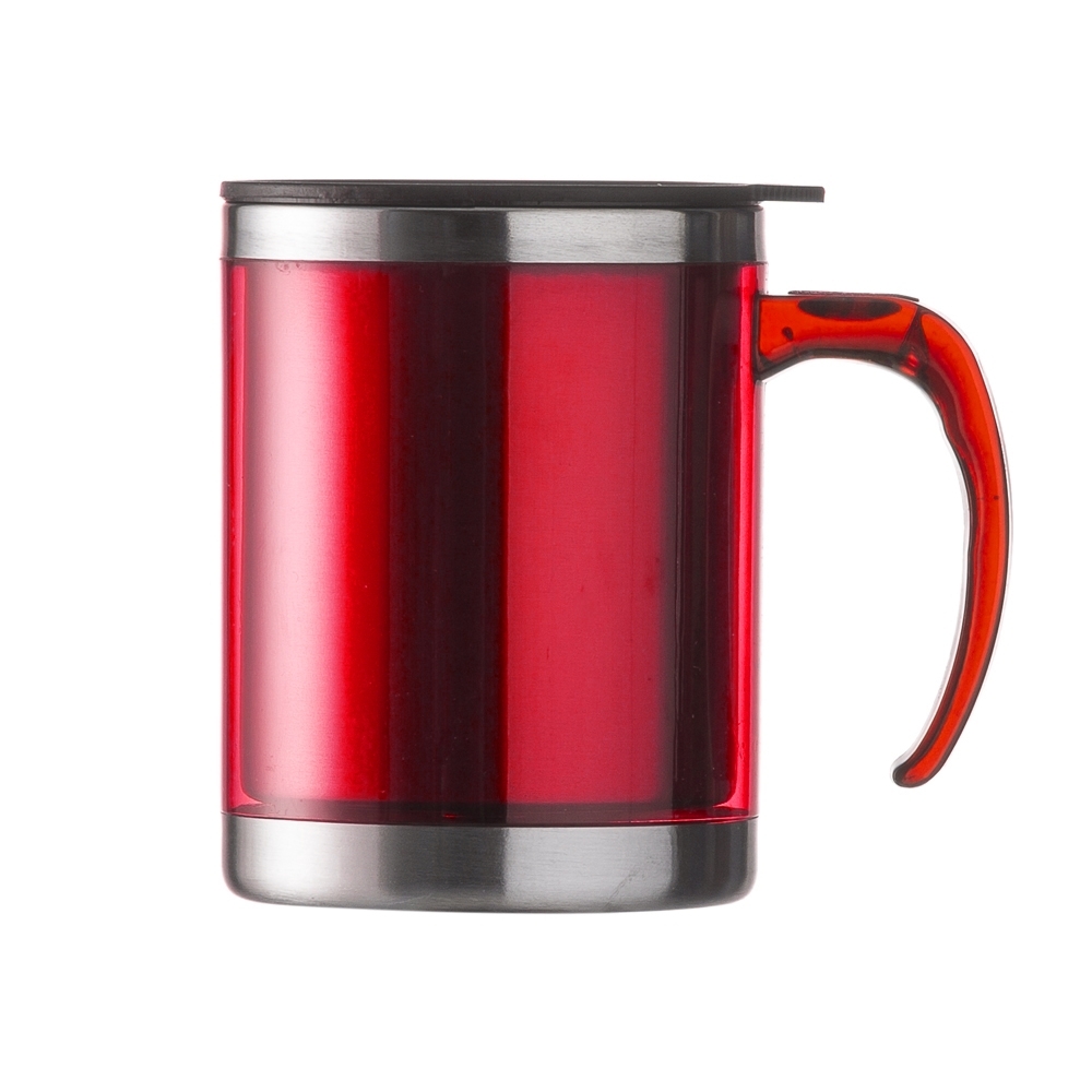CANECA ACRÍLICA 400 ML COM TAMPA
