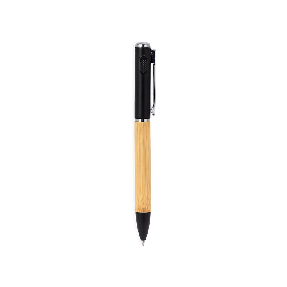 CANETA BAMBU COM LANTERNA