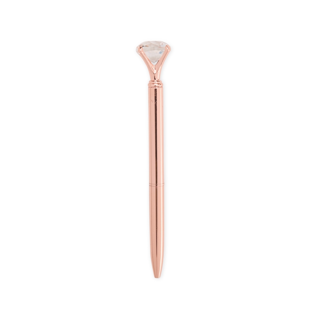 CANETA METAL DIAMANTE