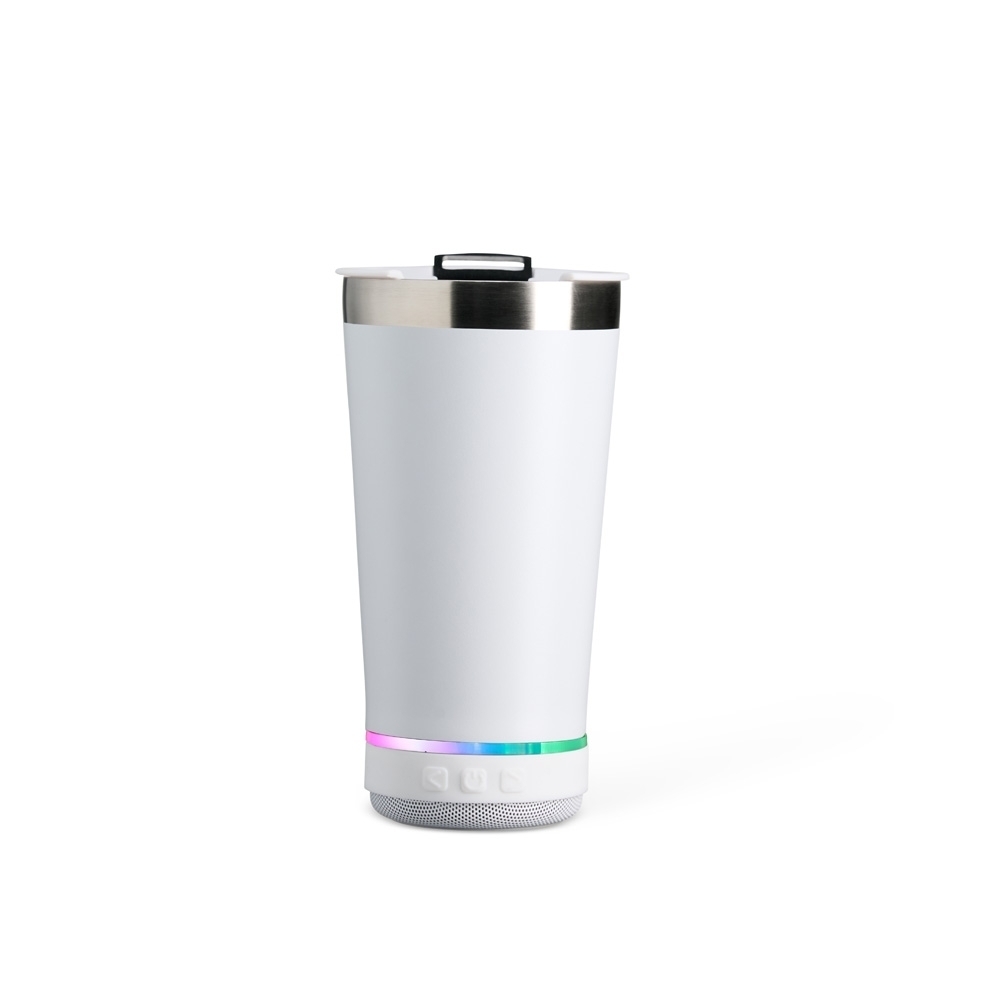 COPO TÉRMICO 400ML COM CAIXA DE SOM