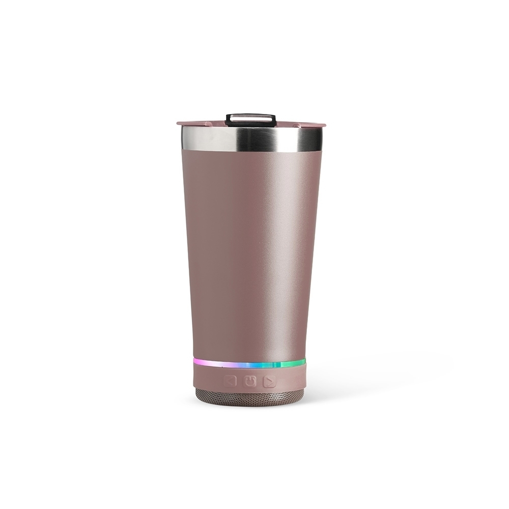 COPO TÉRMICO 400ML COM CAIXA DE SOM