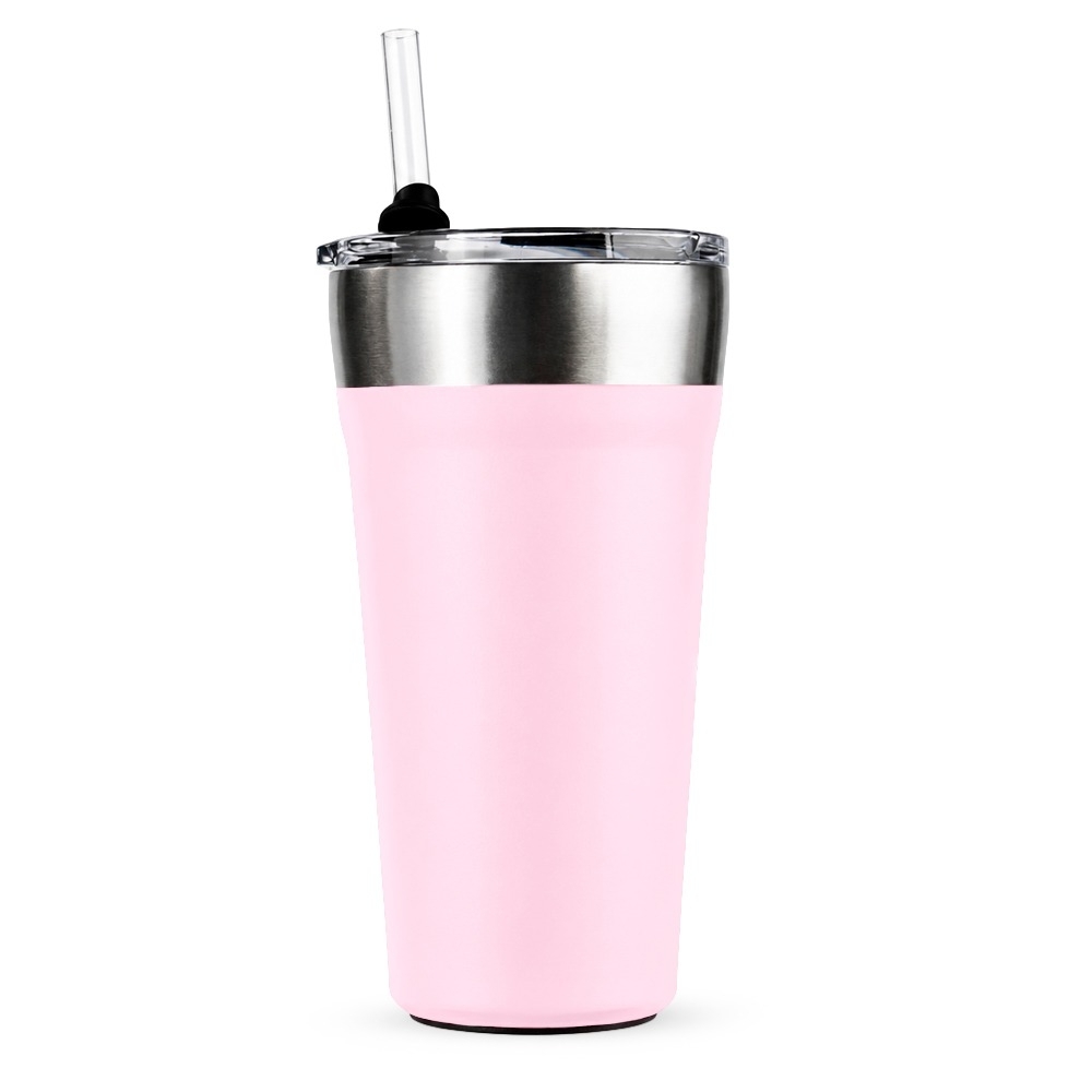 COPO TÉRMICO COM CANUDO 550ML