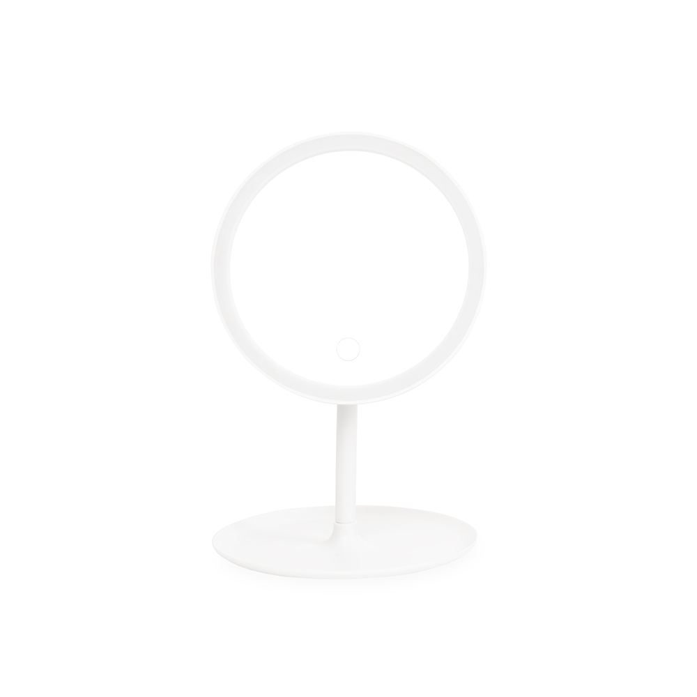ESPELHO DE MESA PLÁSTICO COM LED