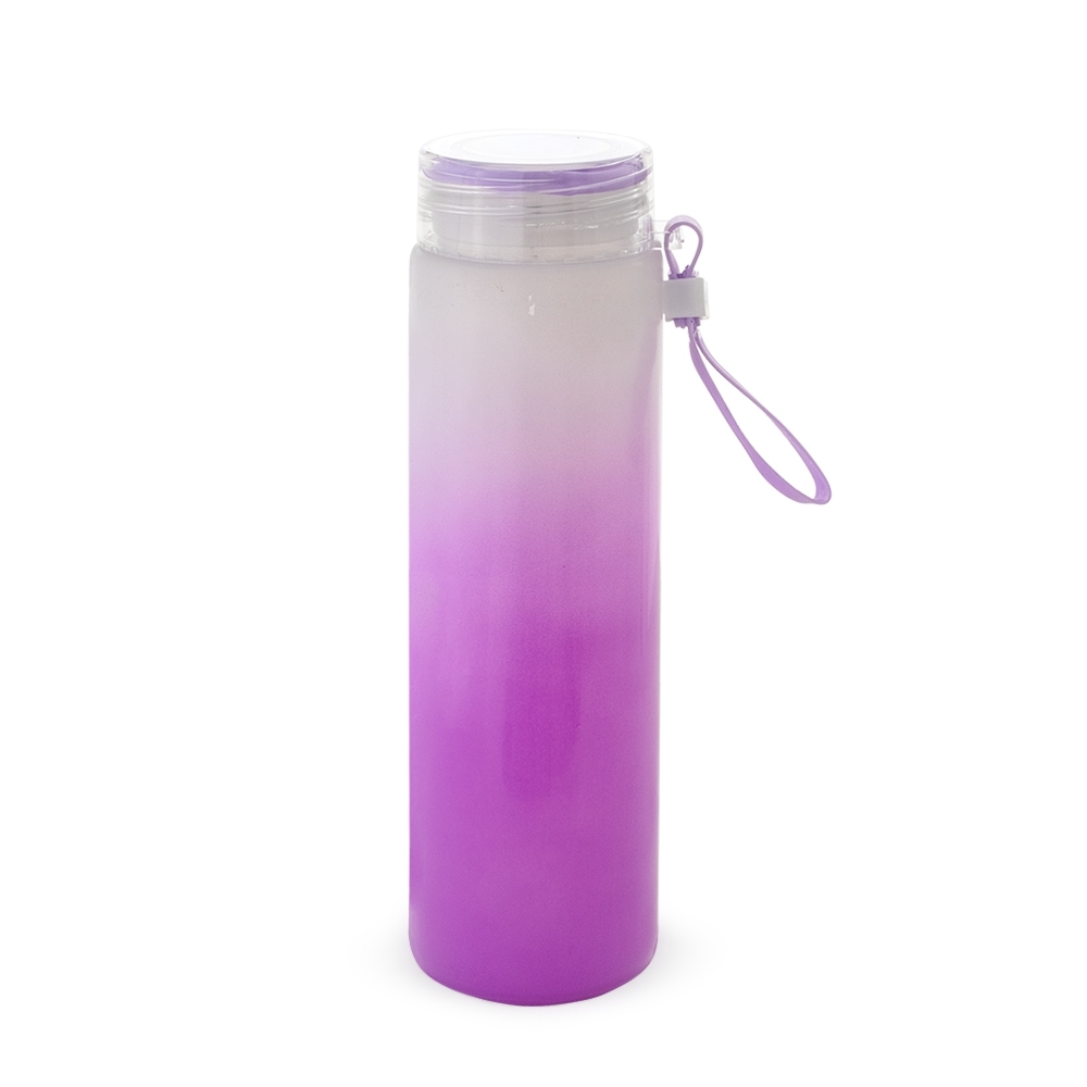 GARRAFA DE VIDRO 400ML    (PODEM HAVER RISCOS NA PINTURA E/OU PEQUENAS BOLHAS NO CORPO DA GARRAFA)