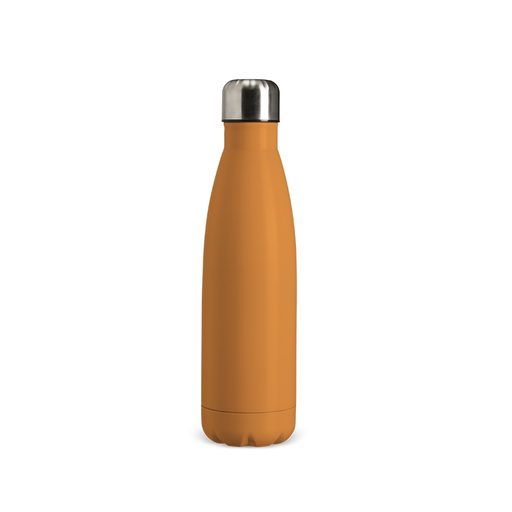GARRAFA TÉRMICA COM TAMPA INOX 500ML