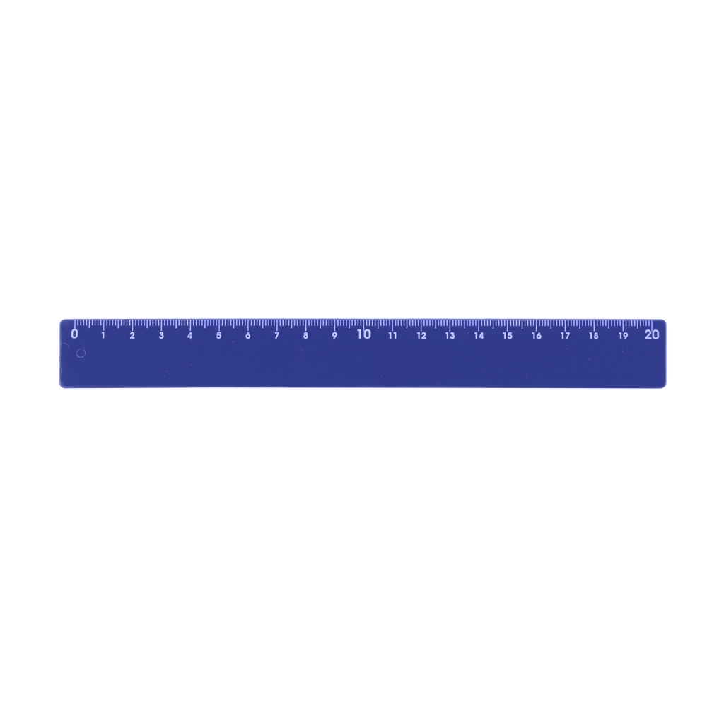 RÉGUA PLÁSTICA 20CM