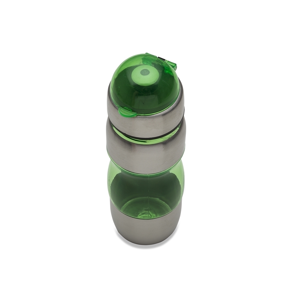 SQUEEZE PLASTICO C/ METAL 450ML BICO E ALÇA 
