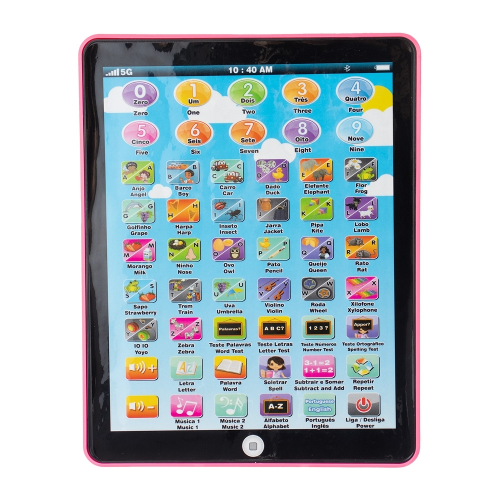 TABLET INTERATIVO DE BRINQUEDO