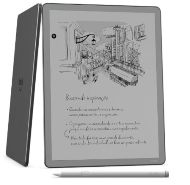 Amazon Kindle Scribe sem Luz Frontal 16GB — Tela de 11" (especiais)