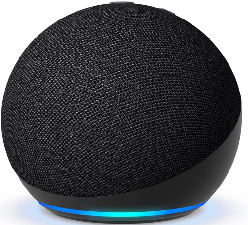 Echo Dot 5 (Geração mais recente) | Smart speaker com Alexa, som vibrante e potente, Wi-Fi e Bluetooth | Cor Preta (Produtos Especiais)