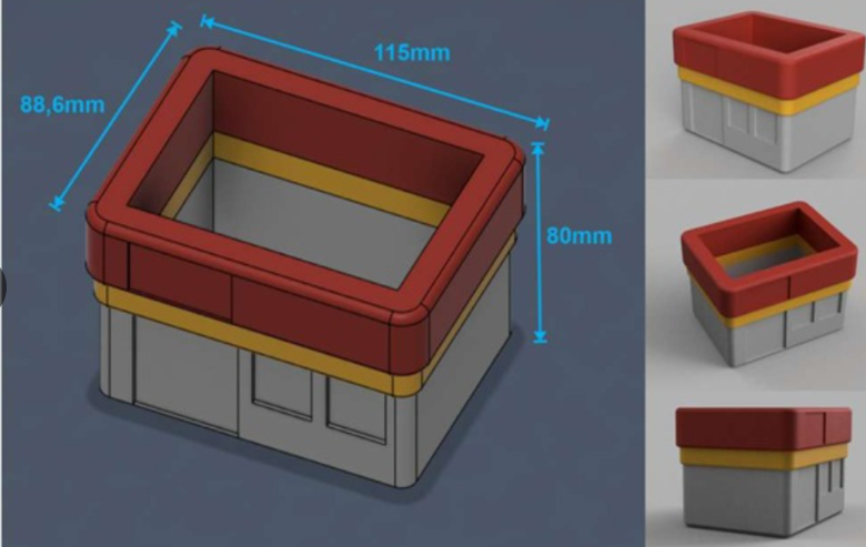 Porta treco (3D)