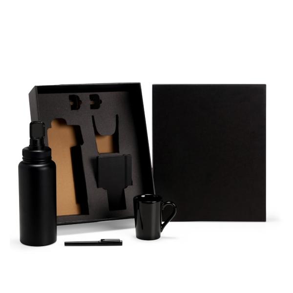 KIT GARRAFA E ACESSÓRIOS - 4 PÇS