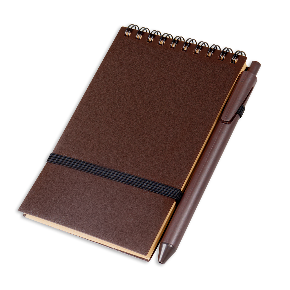 Mini Caderno Capa em PP c/ Caneta