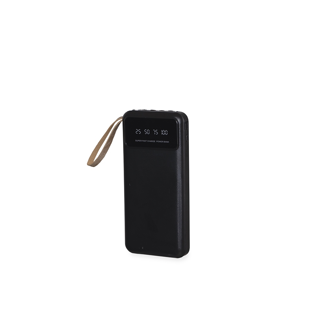 POWER BANK 10.000MAH COM LANTERNA E MULTISSAÍDAS