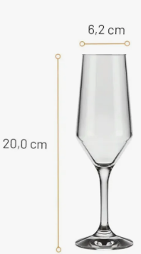 TAÇA ESPUMANTE SM BUFFET NADIR