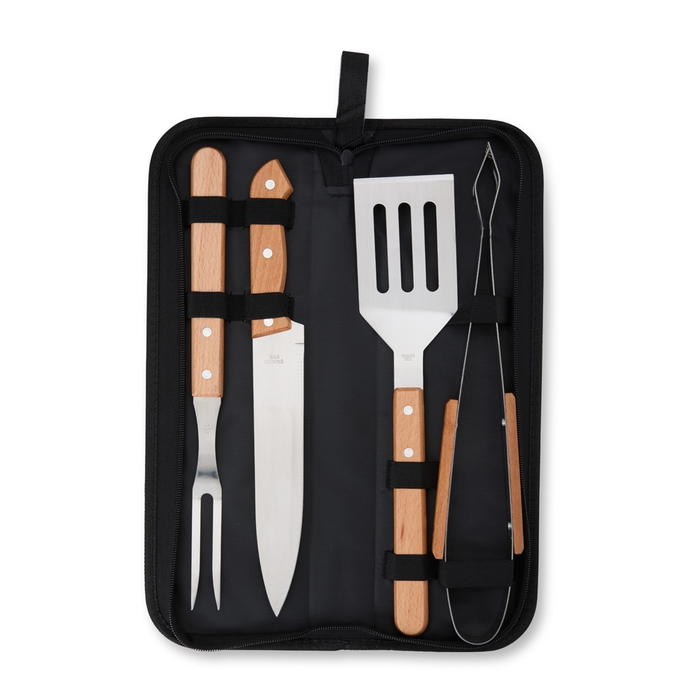 KIT CHURRASCO 4 PEÇAS