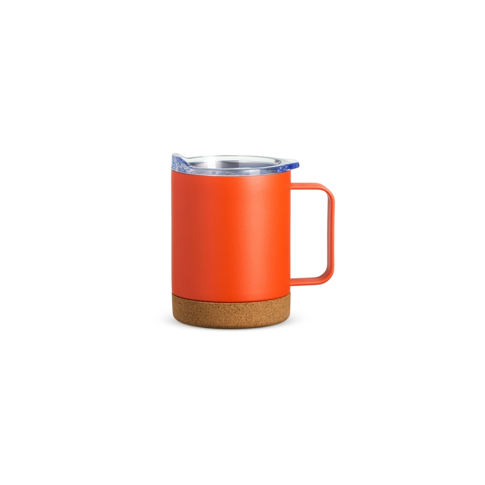CANECA TÉRMICA COM CORTIÇA DE 400ML
