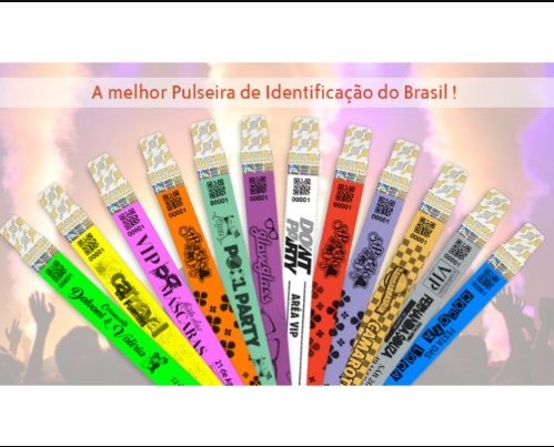 Pulseiras VIP Triband