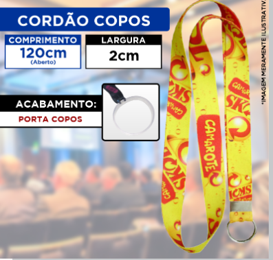 CORDÃO COPO - 120 cm