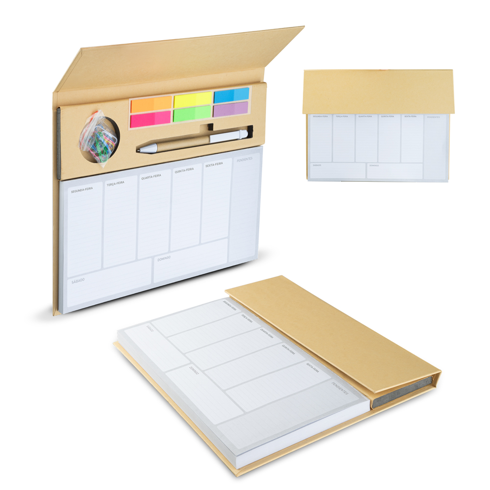 Mini Caderno com Planejamento Semanal