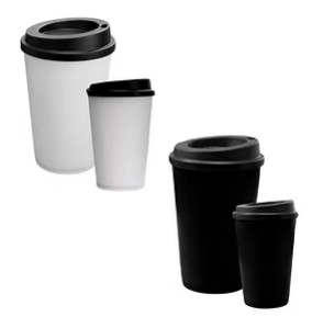 Copo Caldereta 300ml Eco/Fibra Celulose Tampa Café
