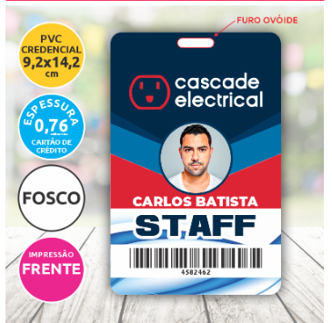 CRACHÁ DE PVC