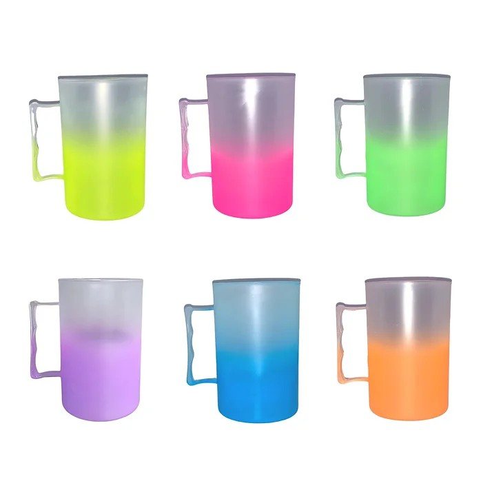 CANECA ACRÍLICA DE CHOPP DEGRADÊ