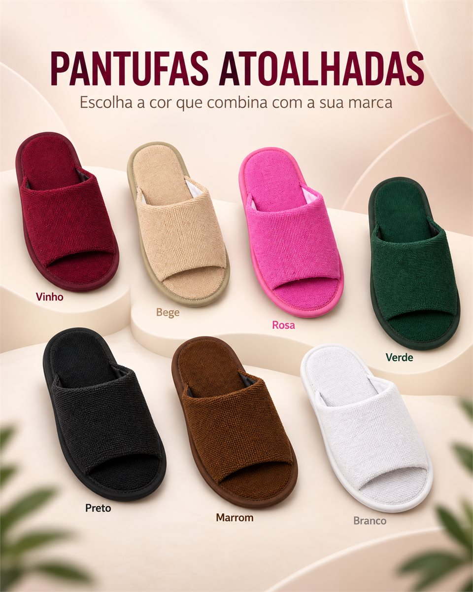Pantufa Atoalhada