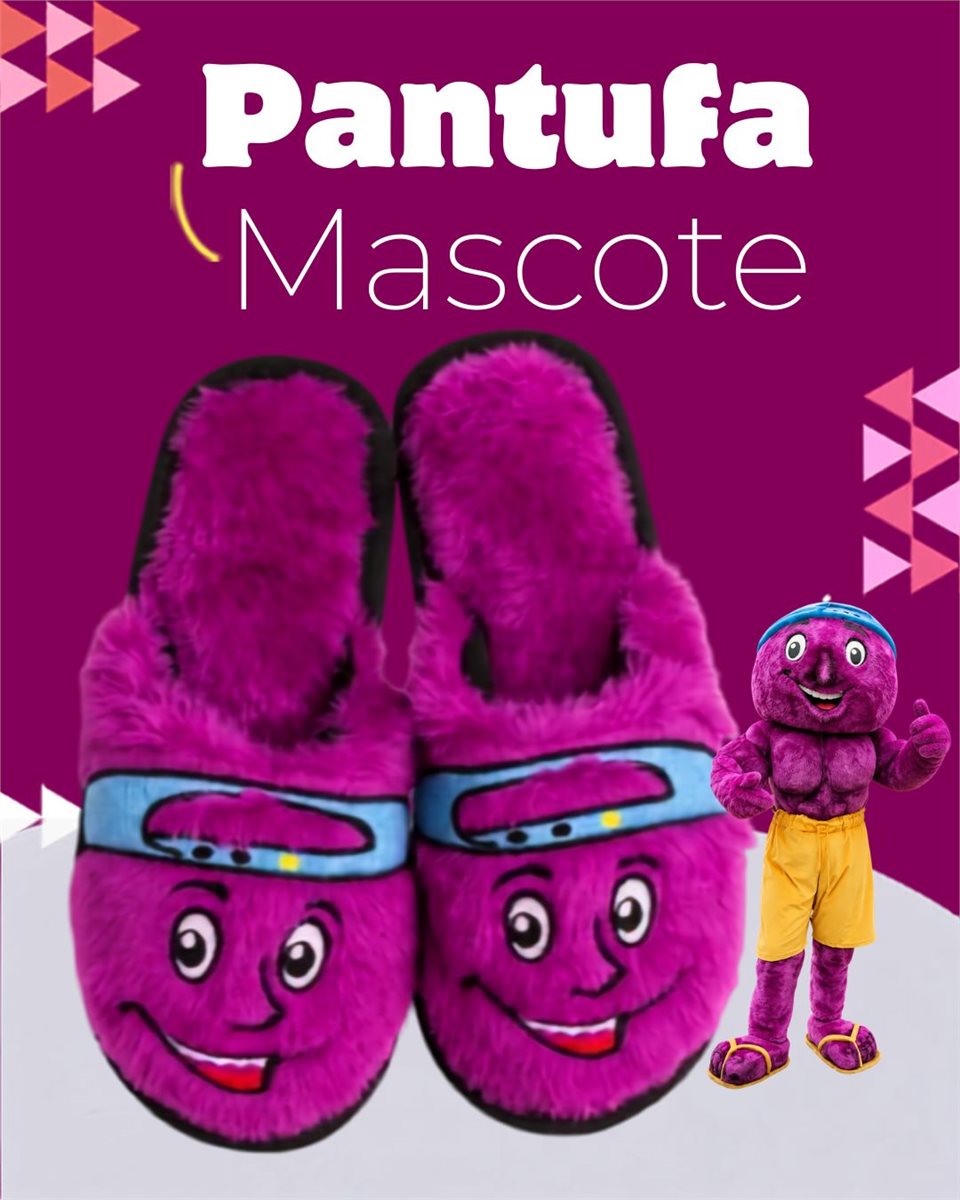 Pantufa Mascote - Personalizada
