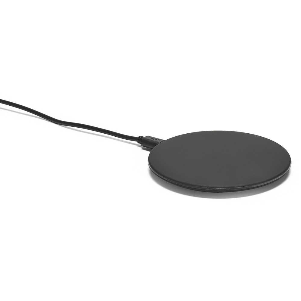 BURNELL BK. Carregador por indução (wireless) super-rápido em ABS 15W