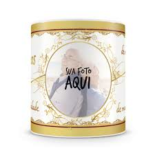 CANECA PORCELANA MARROM