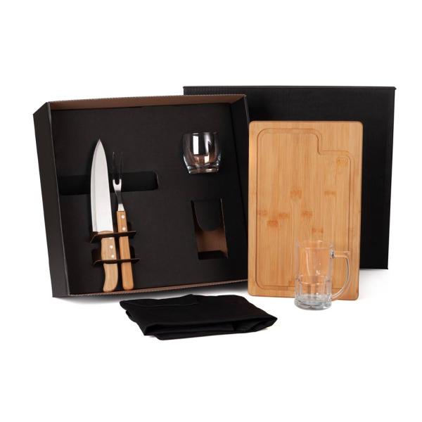 KIT CHURRASCO / CERVEJA / WHISKY - 6 PÇS