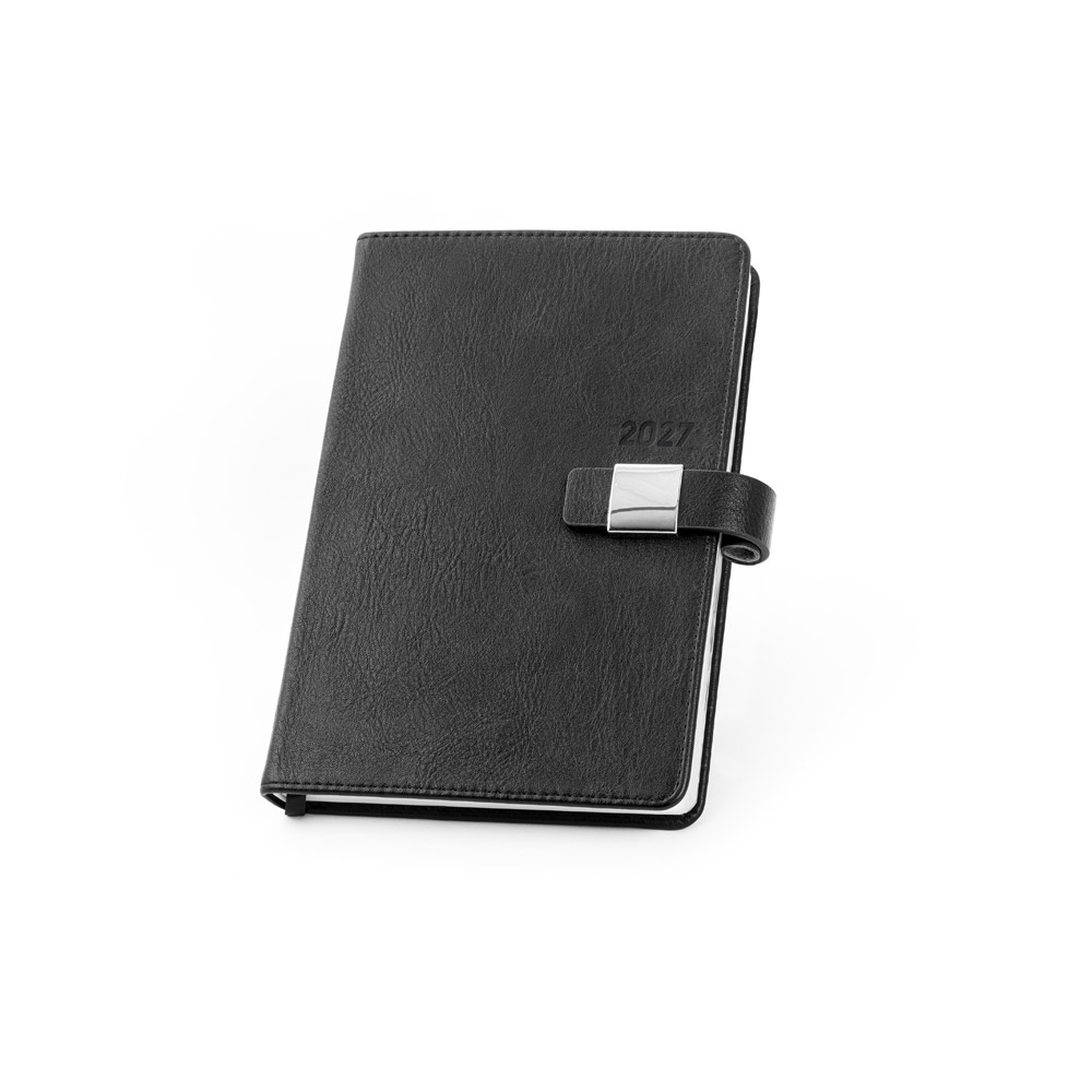 MUSSET A5. Agenda A5 em PU (58% reciclado)