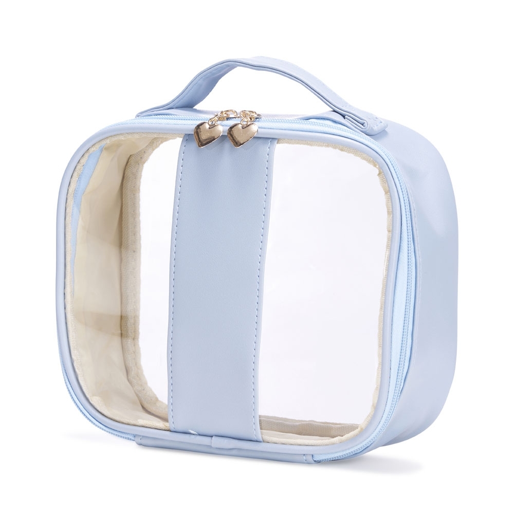 NECESSAIRE EM PVC E PU TAM.G