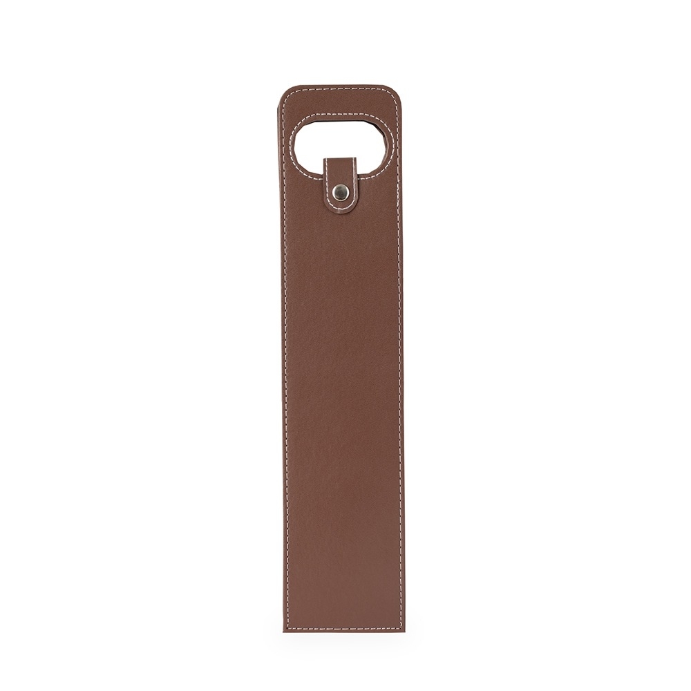 PORTA-VINHO COURO SINTÉTICO