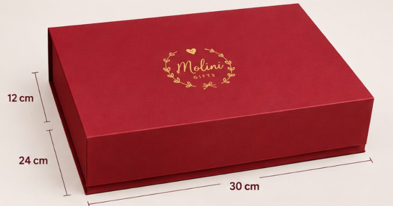 Caixa Cartonada Personalizada Premium 30 × 24 × 12 cm