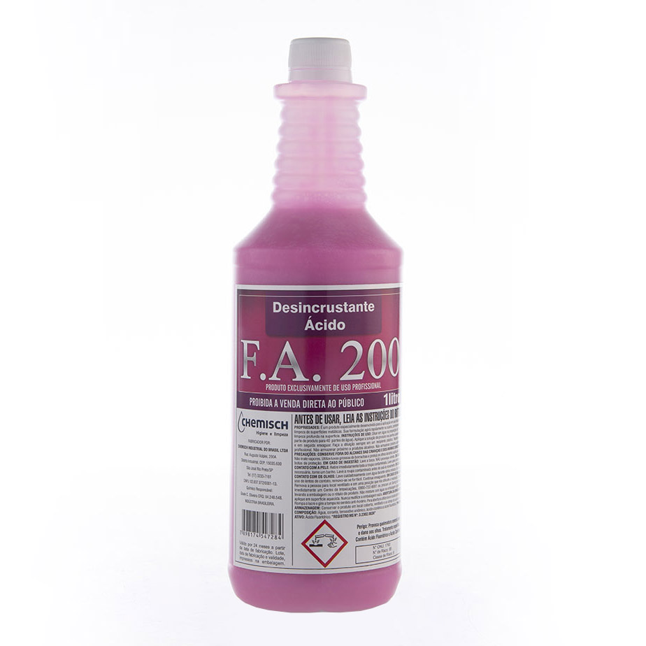 LIMPA PEDRA 1L CHEMISCH F.A 200 VERMELHO